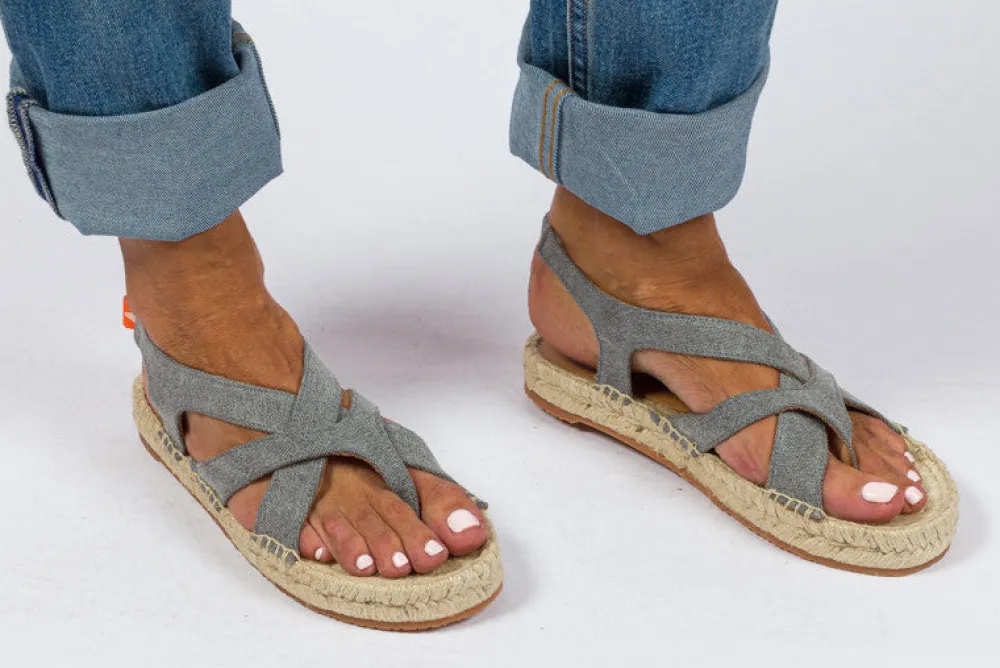 Abarca Shoes Sandalias Yute^Sandalia Terra Formentera Gris